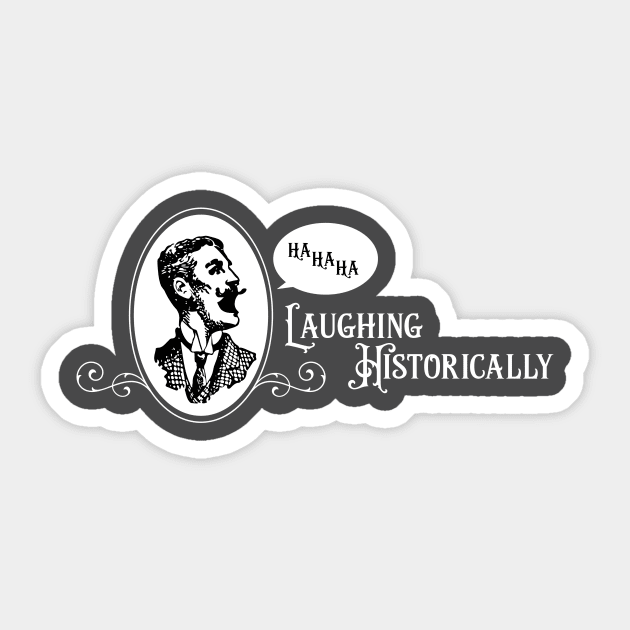 Laughing Historically Sticker by LovableDuck